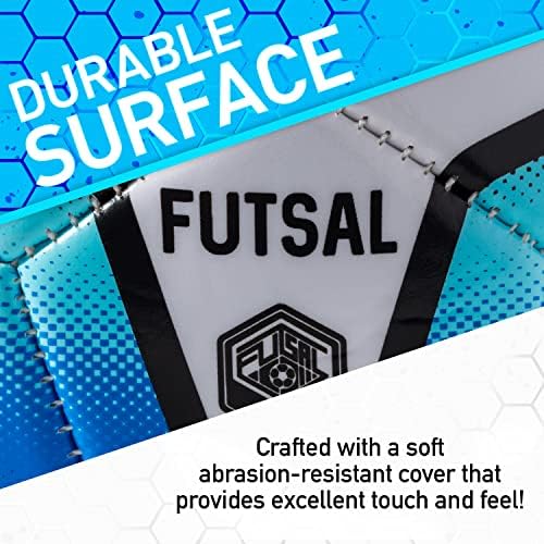 Franklin Sports Futsal Ball - Топка за мини футбол - Топка за мини-футбол на закрито и на открито