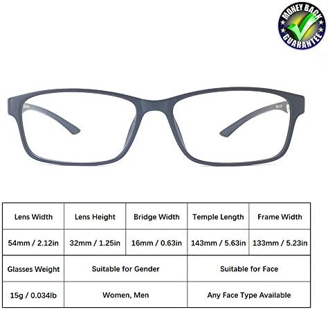 Optifine Синя Светлина Блокер Очила За Четене На Жените И Мъжете Правоъгълни Рамки За Очила Компютърно Увеличение Четец