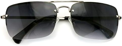 Мъжки Големи Улични Слънчеви Очила За Четене Без Метални Рамки - Правоъгълни Тонирани Ридеры С Големи Лещи
