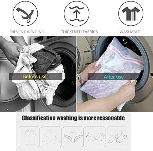 Qianchengda Trading Co., Ltd. Мрежести Опаковки за бельо, за Перални машини, Пакети за пране на дрехи с цип, Пътни Пакети за