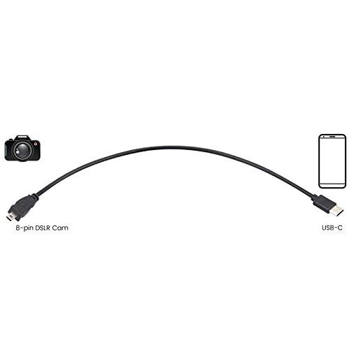 UC-E6-USB кабел C дължина 1 метър за пренос на данни с огледално-рефлексен фотоапарат на телефона, Съвместим с Nikon Coolpix,
