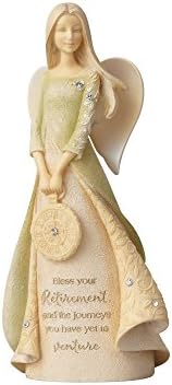 Статуетка от смола Ангел на пенсия Энеско Фаундейшн Стоунз, 4,33 инча
