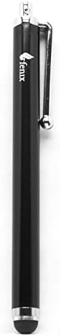 Fenix - Комплект от три Черни Универсални стилусов с Подходящ Черен мек гумен връх за iPhone 4/5 / 5c/6/6+ , iPad/iPad Air / iPad Mini,