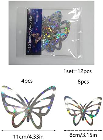 3D Цветни Пеперуди Стенен Декор Dutterfly Етикети 2 Стил на Стикери За Стени, Стикери за Стени, за Момичета, Момчета, Детски Спалня Детска