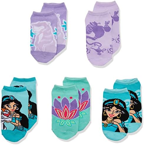 Disney baby-принцеса за момичета 5 Опаковки Чорапи Без показване
