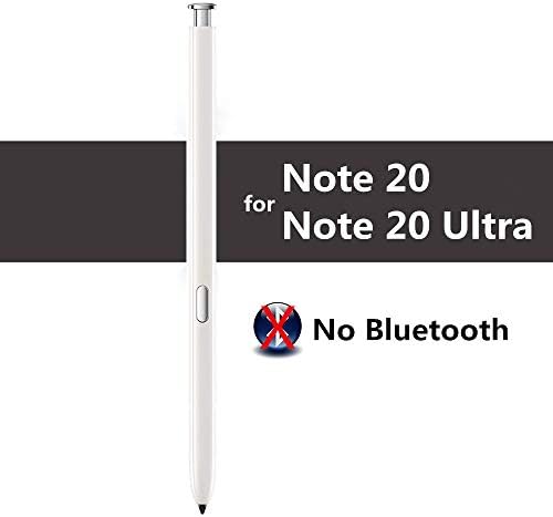 Писалка Galaxy Note 20, Стилус Touch S Pen, за смяна на Galaxy Note 20 Note 20 Ultra 5G (без Bluetooth) (Бял)