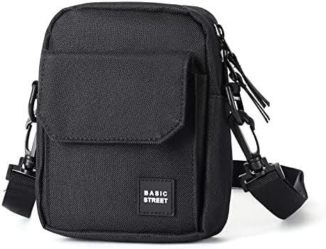 Мъжка чанта през рамо, Пътна Чанта-Портфейл за паспорт, Мъжки чанти за мобилен телефон, Малка Чанта на врата, Странична Чанта през рамо