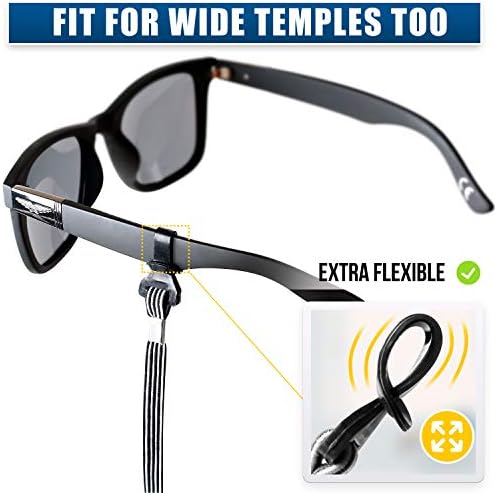 Въжета-Поставки за очила SIGONNA - Каишка за спортни Слънчеви очила за мъже и Жени - Държачи за чаши На шията - Кабели-на Веригата