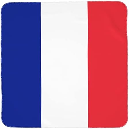 Детско Одеало с Флага на Франция, Като Одеало за Бебета, Калъф за Свободни Новородени, Обвивка