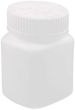 Нов Lon0167 90cc Квадратни Празни Пластмасови Бутилки за лекарства на таблетки и Капсули, Бутилки за продукти за здравето (90cc