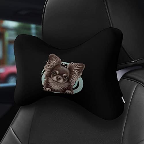 Автомобилната въздушна Възглавница за врата на Кучето Чихуахуа, Мека Възглавница за главата с останалите Кола, Възглавницата за Релакс