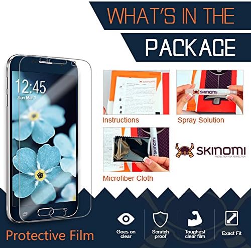 Защитно фолио Skinomi, Съвместима с Sony Xperia XA1 Clear TechSkin TPU Anti-Bubble HD FILM