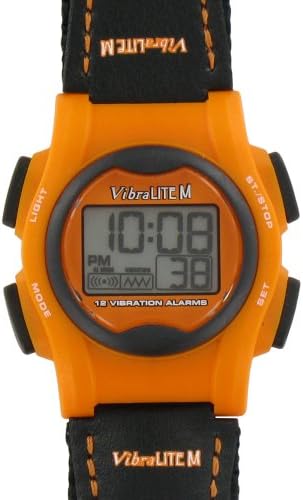 Вибросигнализирующие часовници VibraLITE Mini 12 - Черно и Оранжево