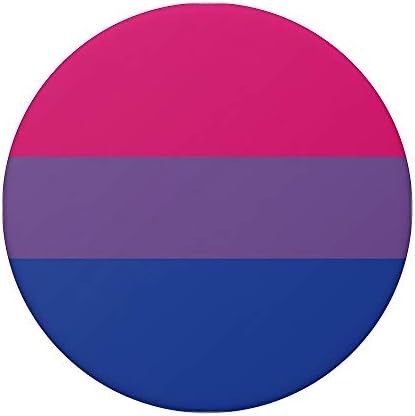 Флаг бисексуальной Гордост Двуцветен попсокеты С Възможност за смяна на PopGrip