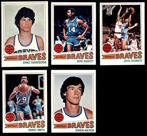 1977-78 Топпс Бъфало Брэйвз Сет екип Бъфало Брэйвз-БскБ (сет) в Ню Йорк Брэйвз-БскБ