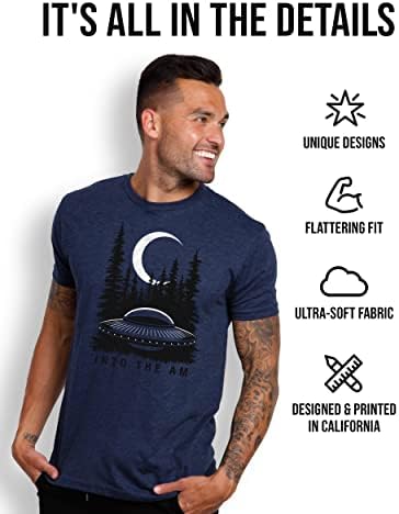 Мъжки тениски INTO THE AM Premium с графичен дизайн Тениски с страхотен дизайн за момчета S - 4XL