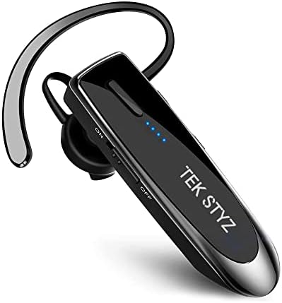 Слушалки Tek Styz, съвместима с Karbonn K9 Smart Selfie in Ear, безжична слушалка Bluetooth 5,0, водоустойчив IPX3, двойни микрофони 24 часа
