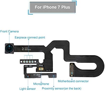 Смяна на предна камера GVKVGIH OEM за iPhone 7Plus 5,5-инчов Сензор за близост за разпознаване на лица (iPhone 7Plus)