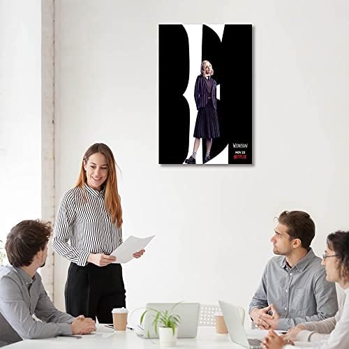 Сряда Плакат, Постер на филма, Главният Герой Среда Адамс Портрет Постер Платно Картина Стенно Изкуство за Дома Спалня Декор в