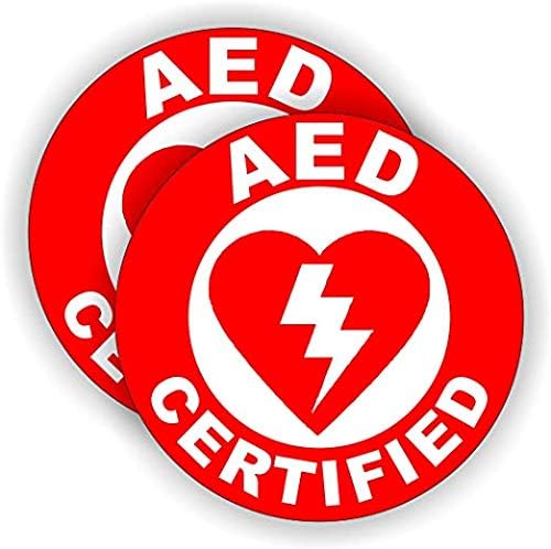 Сертифицирана AED Стикер На Каску /Стикер на каската с стикер за Обяд Кутия за инструменти