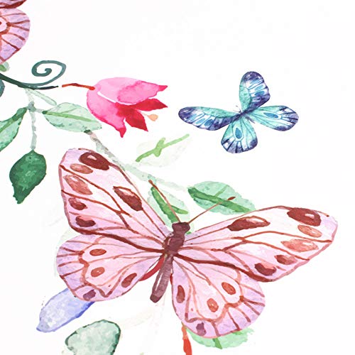 illikkuyax Месечно Детско Одеало Milestone Одеало За Новороденото през Първата Година от Живота Butterfly Beauty Milestone Одеяло
