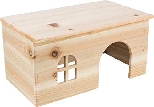 Дървена къщичка ТРИКСИ за Зайци, 40 x 20 x 23 cm