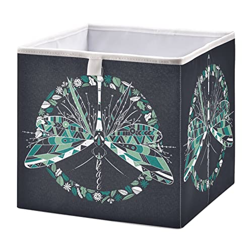 Водно конче Пеперуда Куб Кутия за съхранение, Сгъваеми кутии за съхранение, Водоустойчив кош за играчки, Органайзер за Кубчета, Кутии за