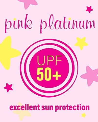 Защита от акне за момиченца в Розов цвят Platinum - UPF 50 + Защитно Бързосъхнеща тениска за гмуркане с дълъг ръкав (За деца)