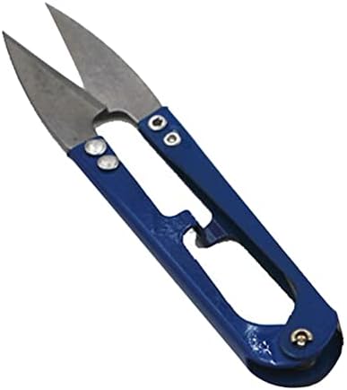 Ножици за бродерия KRIVS Практически Игла от неръждаема стомана U Образна форма с Ножици за подстригване на въжето Клещи Основни