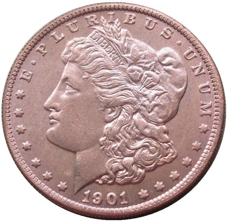 Сребърен долар на Американската Морган Двустранен монета (1878-1921 година) Медни Чуждестранна Копие монети