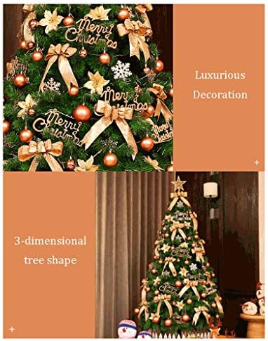 Комплект Изкуствени коледни елхи INDYAH Коледа с Световыми Гирлянди /Метална Поставка / Звезда на Върха на Дървото/ Декор, Аксесоари