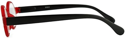 BEISON Малки Кръгли Очила За четене Унисекс с Пружинным тръба на шарнирна Връзка 42 мм