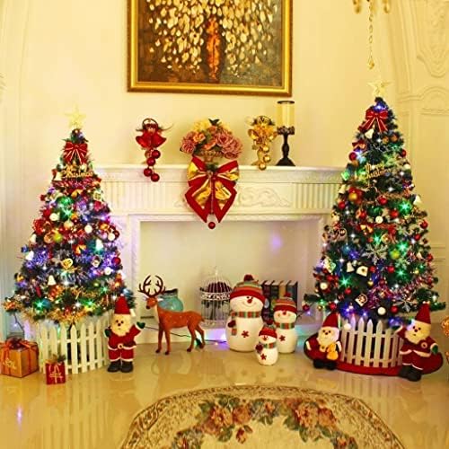 Изкуствена Коледна елха INDYAH Коледно Дърво със Сезонни Предварително Зажженными Разноцветни Светлини коледното Дърво, Подходящи