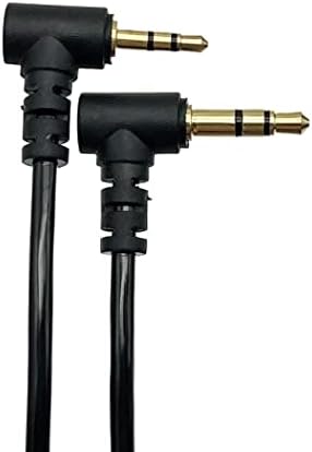 Seadream 2 бр 6 инча 3 Полюса 2,5 мм Plug под прав ъгъл към 3,5 мм Штекерная Слушалки Аудио Адаптер Удължител за Кабел