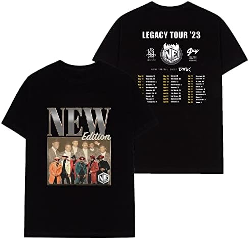Нова тениска Edit%ion Legacy Tour 2023, Тениска на Световно турне 2023 в ретро Стил, Нова Тениска Edit%ion Подарък Фанату, тениска на 45-та