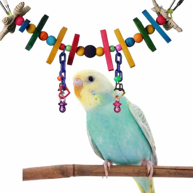 Супер Bird Creations 2 на 11-Инчови мини-Играчка Rainbow Bridge Bird, Малка