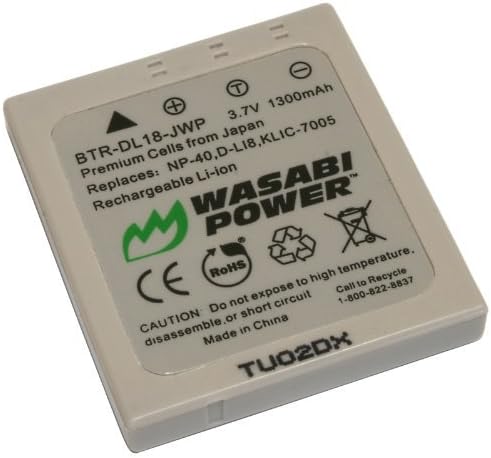 Батерия Wasabi Power за Samsung SLB-0737, SLB-0837 и Samsung Digimax i5, i6 PMP, i50, i50 MP3, i70, i70S, L50, L60, L67, L73, L80, L700,