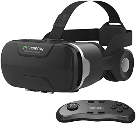 Vr 3D Очила Версия на Слушалки за Мобилни Телефони Шлем за Виртуална Реалност 3D Киноигры със Слушалки Vr Очилата Goggle Casque