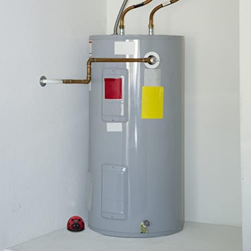 Сензор за контрол на течове на вода, с аларма (комплект от 6) - Електронен детектор за изтичане на вода и наводнения - Открива само 1/32