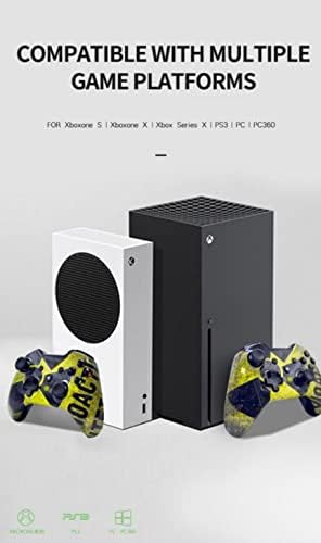 Безжичен гейм контролер ETAMOON, съвместим с Xbox серия S/X Series/One S/One X/360/One/PS3/PC/PC 360/ Windows 7/8/10/11, Връзка,
