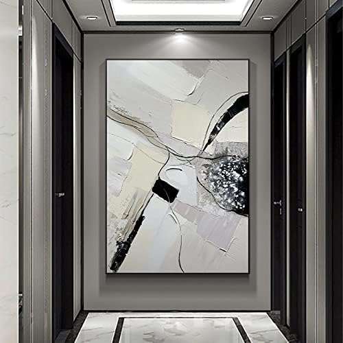 ZZCPT Боядисване, Окачени картини на Модерни вертикално верандата изкуство подвесная живопис гъста масло абстрактна стенопис Ръчно