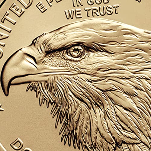 2023 Без знака на ментата 1/4 унция American Eagle Златни монети, в кюлчета Блестяща, Без да се свържат със сертификат за автентичност
