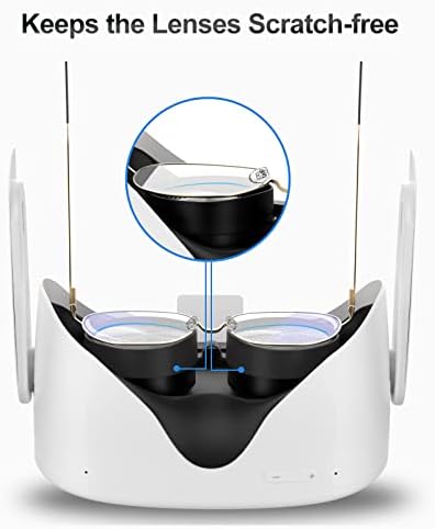 Защитно фолио за обектива SUPERUS, съвместима с Oculus / Meta Quest 2, уплътнение за очила - аксесоари за виртуална реалност