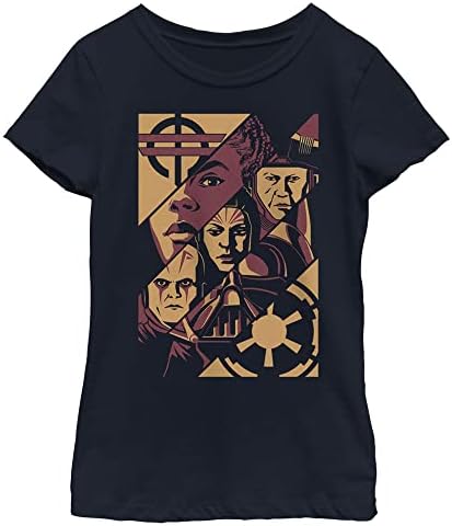 Тениска с къс ръкав за момичета от Междузвездни ВОЙНИ ОБИ-уан Кеноби Фрагменти на Република