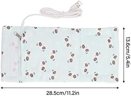 USB Чанта за Подгряване на бебешки Бутилки, USB Чанта за Подгряване на мляко, Хигиенни Бързо Загряване за Акумулаторни Батерии