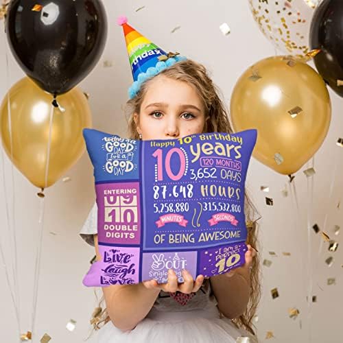 Подаръци Skizbcw за 10-годишно момиче - Подарък за 10-годишно момиче - Декорация на 10-ти рожден ден за момиче - Идеи за подаръци