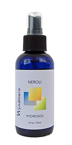 Тонизиращ мъгла за лице Neroli Hydrosol - Успокояващ Натурален Тоник за лице - Чиста цвете вода Neroli - 4 грама