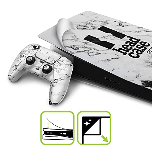 Дизайн на своята практика за главата Официално Лицензиран Pixie Ice Cold Wolf Art Mix Vinyl Стикер На Предната панел Калъф за игра кожа, Съвместим с конзола Sony Playstation 5 PS5 Disc Edition