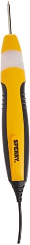 Тежкотоварни тестер непрекъснатост на Gardner Bender Sperry Instruments CT6101, 2 кръг, 36-инчов тел, жълт