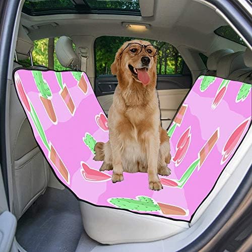 ENEVOTX Калъф За седалка Кучета По Поръчка Саксия Изкуството на Романтичен Цветен Печат Калъфи за автомобилни седалки за Кучета